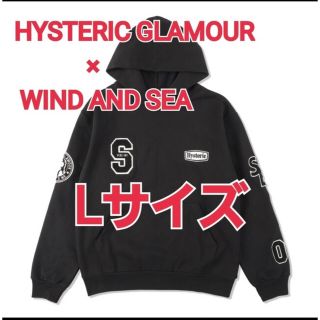 ヒステリックグラマー(HYSTERIC GLAMOUR)のhysteric glamor×wind and sea パーカー(パーカー)