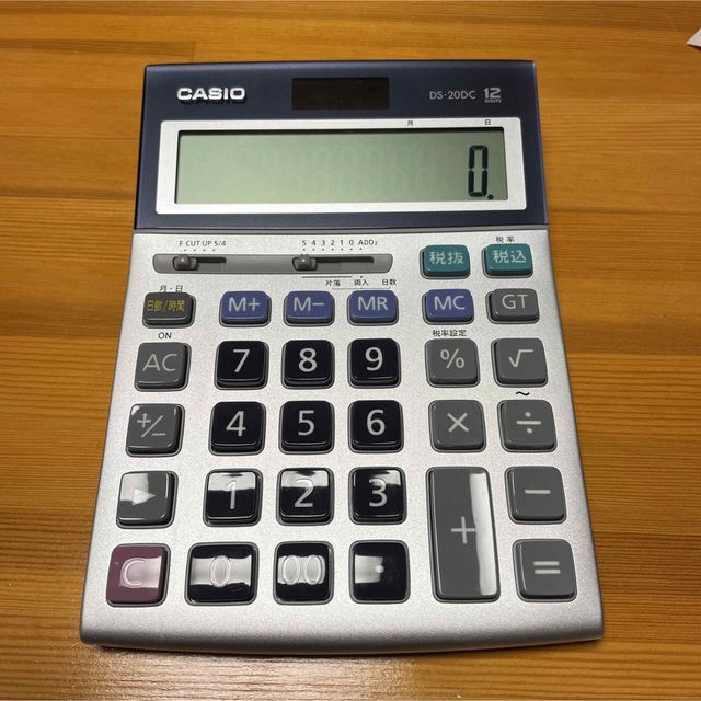 カシオ 本格実務電卓 12桁 検算機能 グリーン購入法適合 DS-20DC-N