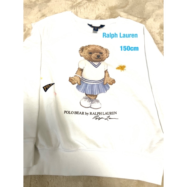 POLO RALPH LAUREN(ポロラルフローレン)のPolo Bear Ralph Lauren トレーナー　150cm キッズ/ベビー/マタニティのキッズ服女の子用(90cm~)(Tシャツ/カットソー)の商品写真