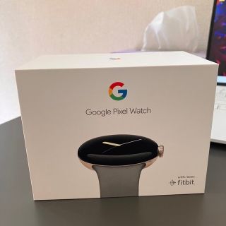 グーグルピクセル(Google Pixel)の【新品未開封】Pixel Watch Wi-Fi版 Champagne Gold(スマートフォン本体)