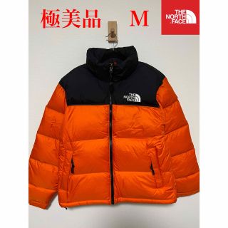 ザノースフェイス(THE NORTH FACE)の【極美品】ザ ノースフェイス ヌプシ 1996 ダウン 700 オレンジ×黒 M(ダウンジャケット)