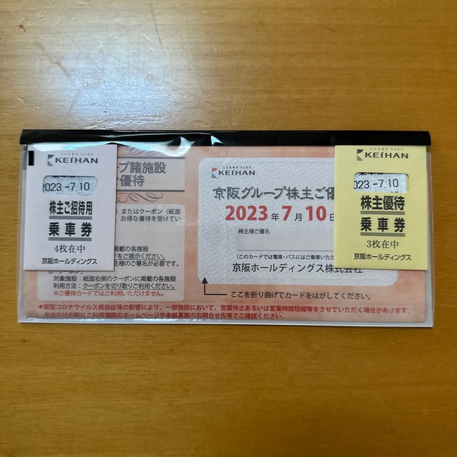 京阪ホールディングス株主優待