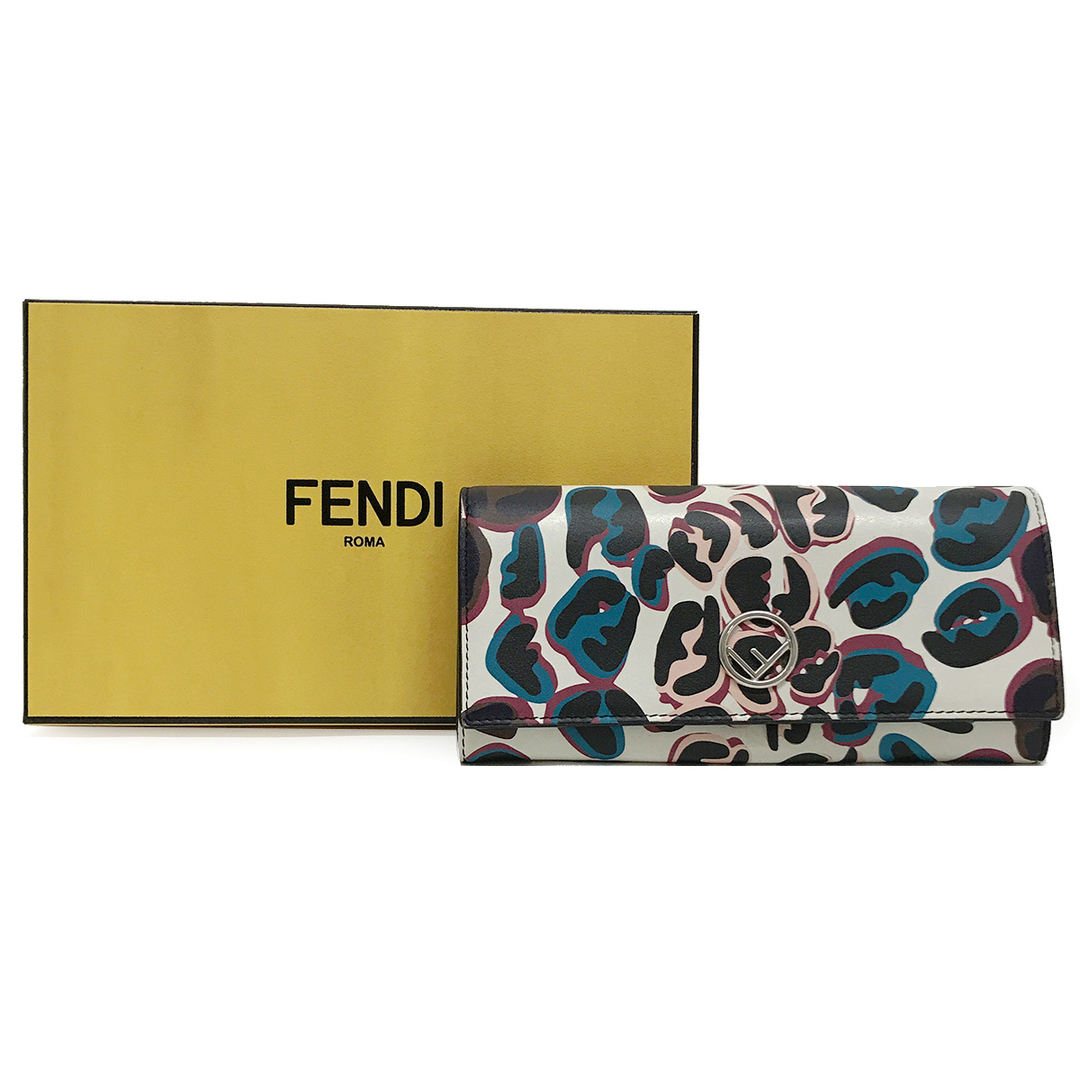 美品 フェンディ 長財布 財布 ウォレット エフイズフェンディ