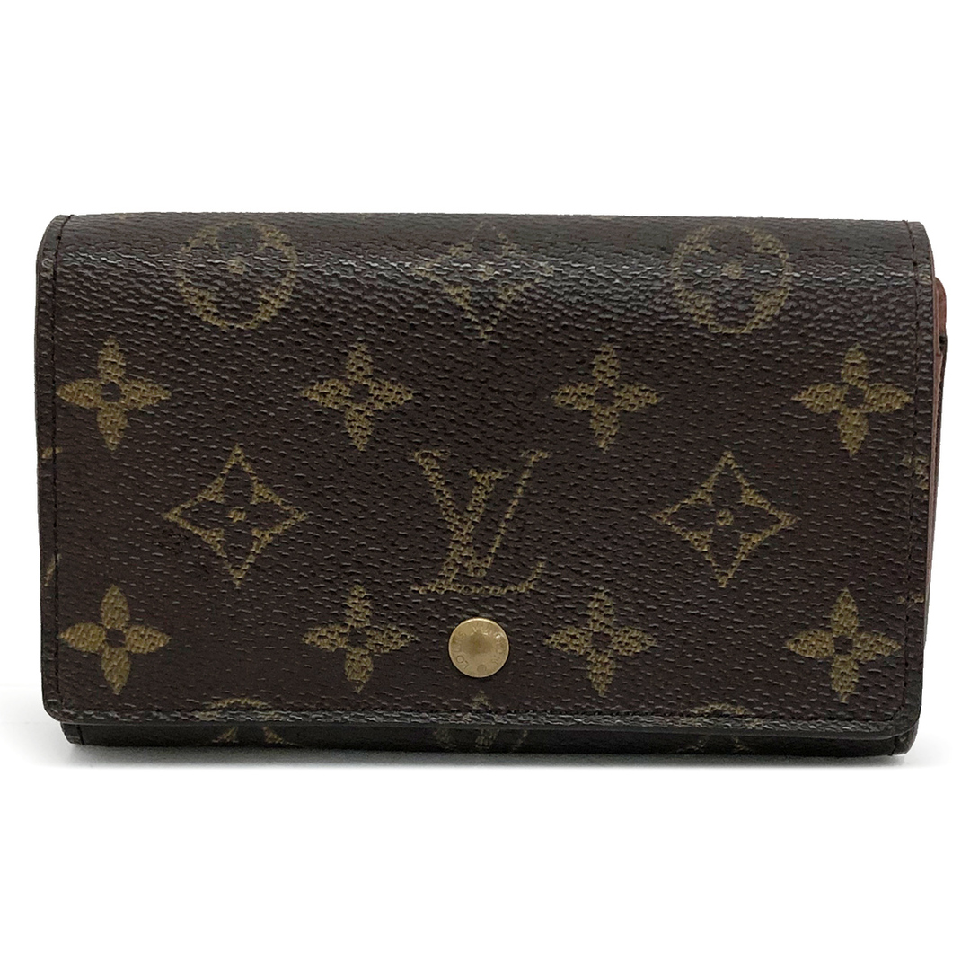 LOUIS VUITTON/ルイ・ヴィトン M61730/ポルトモネ・ビエ トレゾール モノグラム 二つ折り財布 財布 ウォレット ブラウン モノグラムキャンバス LV