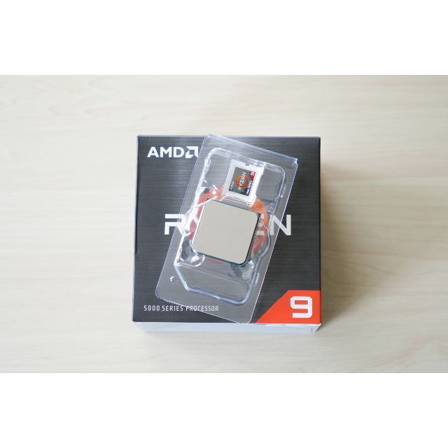 PC/タブレット☆☆美品 AMD Ryzen 9 5900X BOX 国内正規品 送料無料