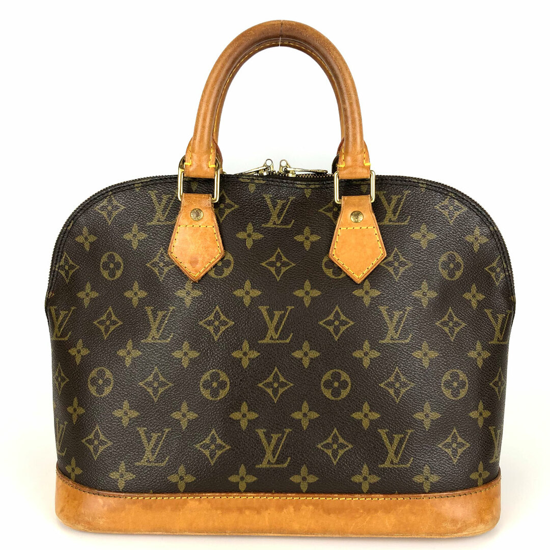 美品 LOUIS VUITTON ルイ・ヴィトン アルマ モノグラム ハンドバッグ ブラウン レディース メンズ ファッション M51130 USED