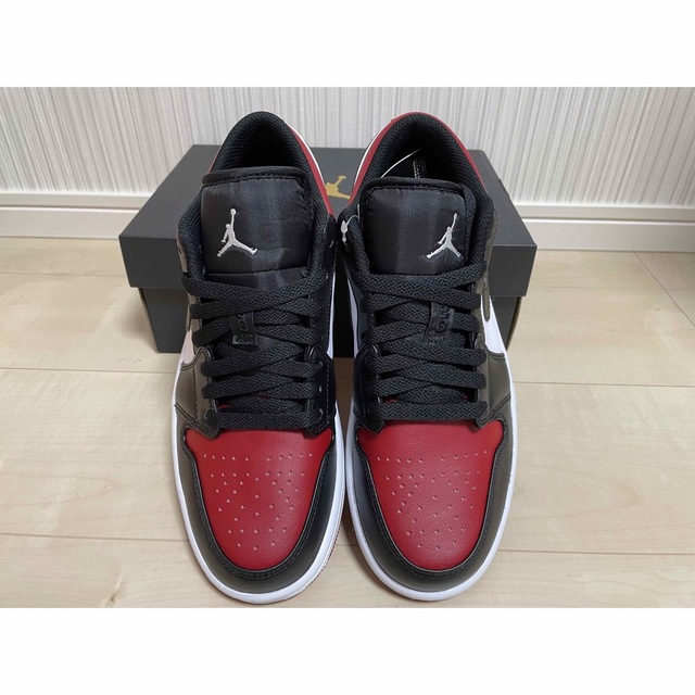 23.5cm NIKE Air jordan 1 low bred toe gs