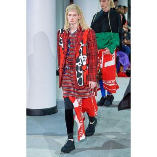 20AW CDG HOMME PULS asymmetry skirt