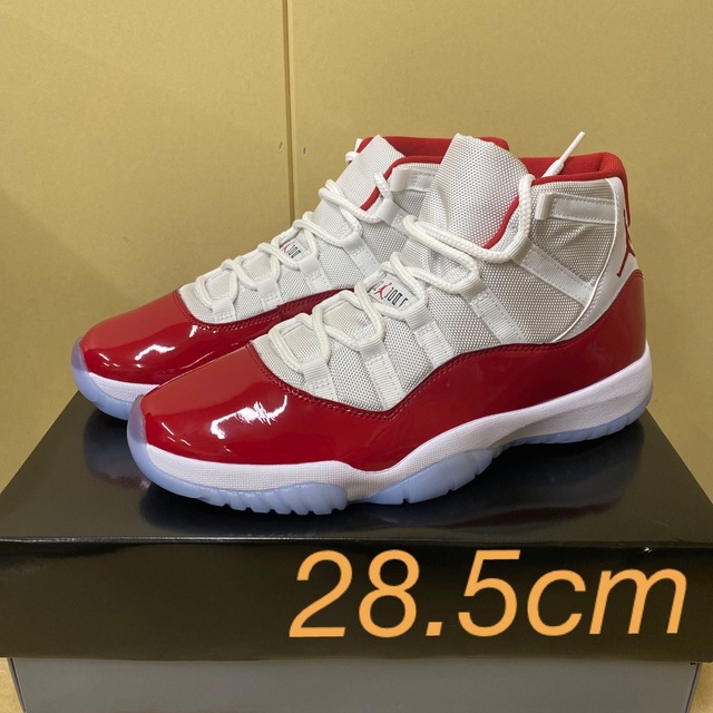 メンズNIKE AIR JORDAN 11 Retro Varsity Red