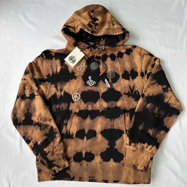 新品 STÜSSY & DRIES VAN NOTEN コットンテリーフーディー