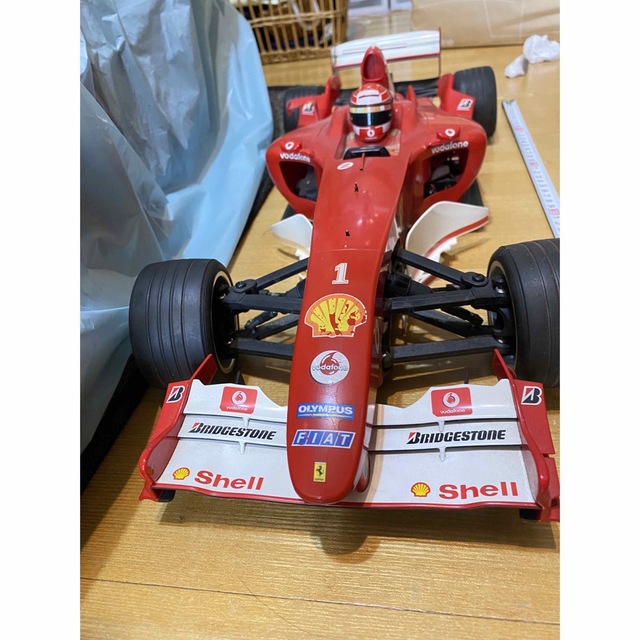 Ferrari(フェラーリ)のデアゴスティーニ BIG SCALE F1　フェラーリ シューマッハ　1/24 エンタメ/ホビーのおもちゃ/ぬいぐるみ(模型/プラモデル)の商品写真