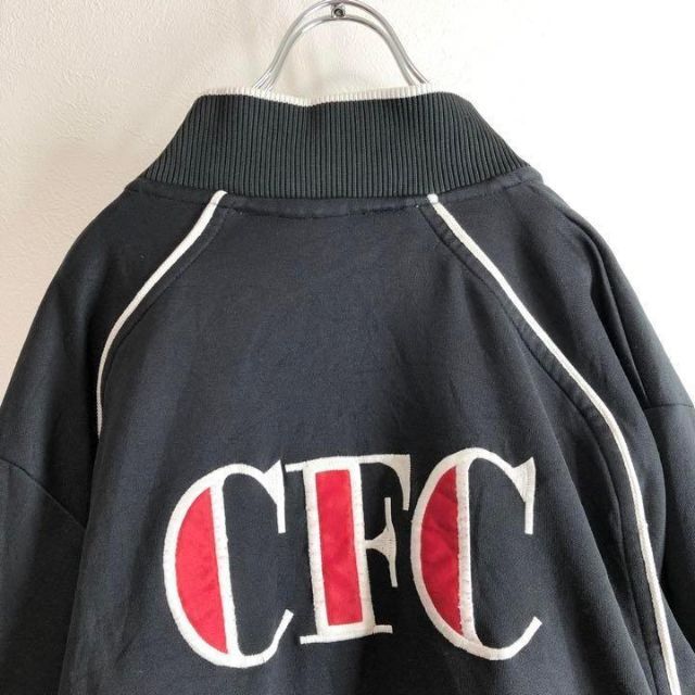 90s　NIKE ナイキ　CFC チーム刺繍ロゴ　トラックジャケット　XL 9