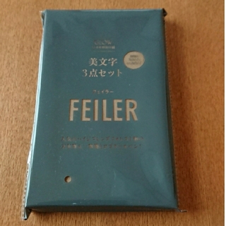 フェイラー(FEILER)のFEILER  美文字3点セット　GLOW付録(ペン/マーカー)