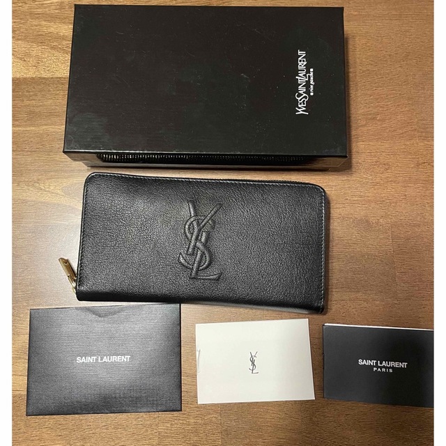 SAINT LAURENT サンローラン　長財布　ラウンドファスナー