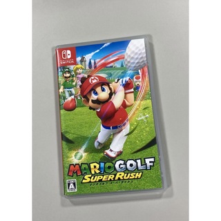 ニンテンドースイッチ(Nintendo Switch)のマリオゴルフ スーパーラッシュ ニンテンドースイッチ 2.3回プレー品 (家庭用ゲームソフト)