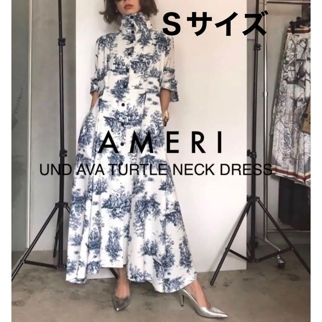 アメリヴィンテージ UND AVA TURTLE NECK DRESS Sサイズ