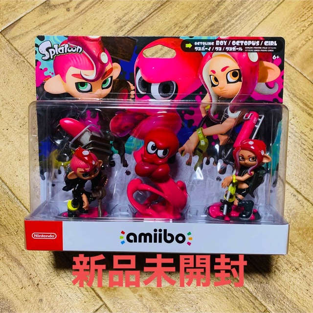 未開封 タコ トリプル セット スプラトゥーン amiibo スプラ アミーボ