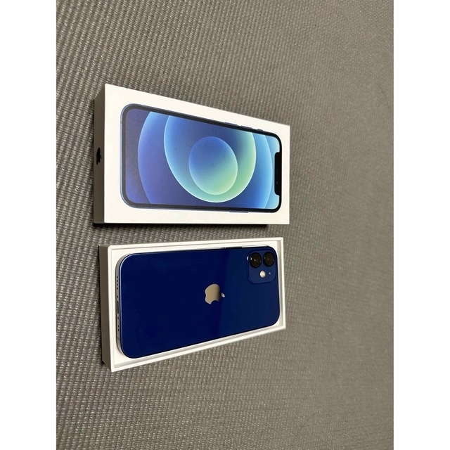 iPhone(アイフォーン)の美品　iPhone12 mini 256GB ブルー simフリー スマホ/家電/カメラのスマートフォン/携帯電話(スマートフォン本体)の商品写真