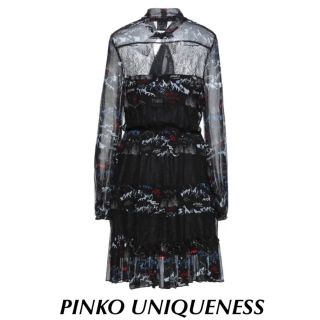 ピンコ(PINKO)の着用2.3時間程 新品同様  PINKO UNIQUENESS ワンピース　38(ひざ丈ワンピース)