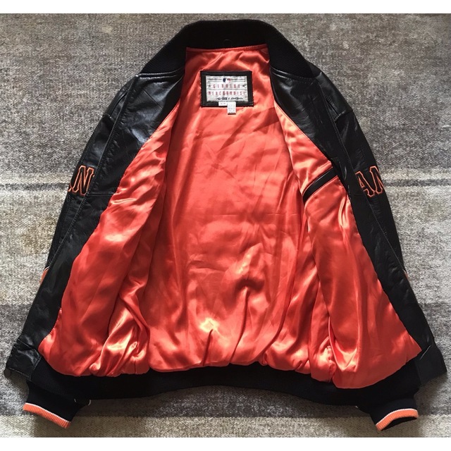 最高のデザイン 90's G-Ⅲ サンフランシスコジャイアンツ レザー 最高のデザイン 90's G-Ⅲ サンフランシスコジャイアンツ レザー