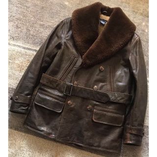 ラルフローレン(Ralph Lauren)の最高傑作 冬の主役服 抜群の防寒性 ラルフローレン ムートン レザーカーコート(ムートンコート)