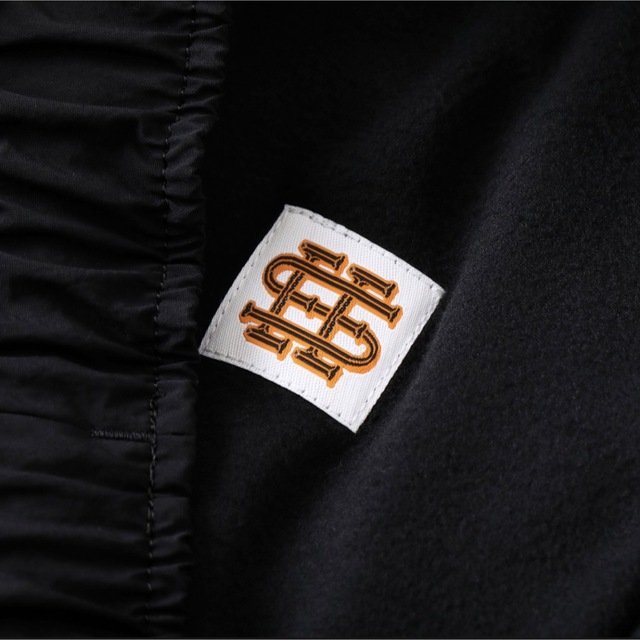 希望者のみラッピング無料】 SEESEE Men nylon fleece wide tapered