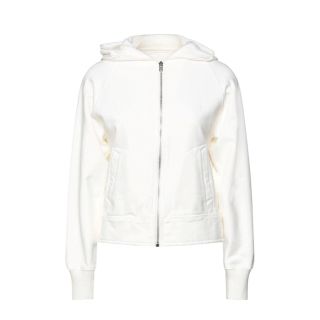 メゾンマルジェラ SILK TULLE HOODED JACKET ロングパーカ