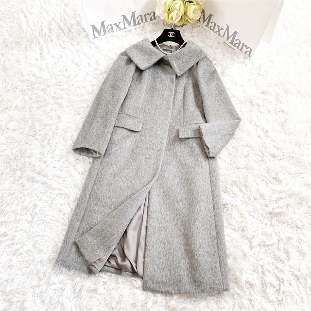☆美品☆マックスマーラ Max Mara アルパカ コート☆ - ロングコート