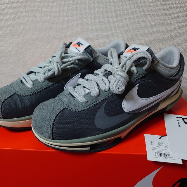 メンズsacai × Nike Zoom Cortez "Iron Grey"