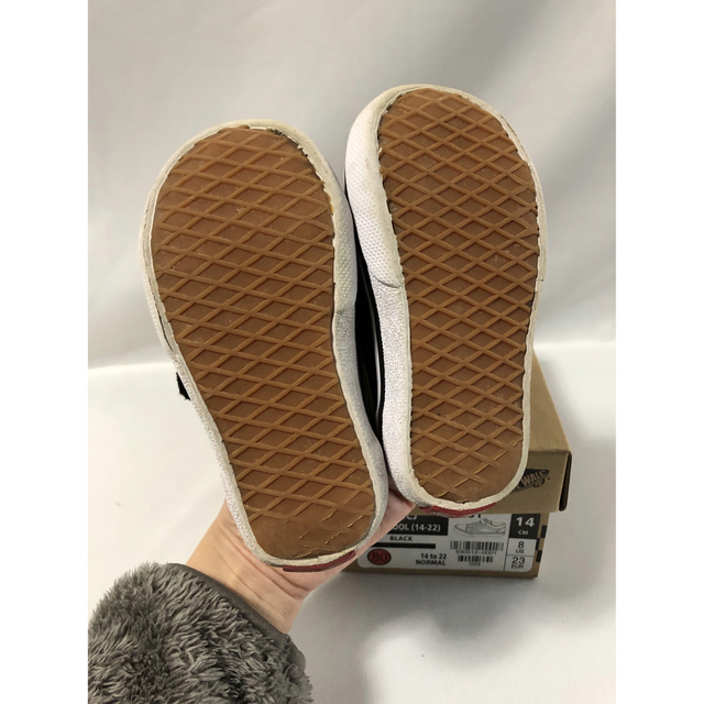 VANS(ヴァンズ)のvans スニーカー　ベビー　14cm キッズ/ベビー/マタニティのベビー靴/シューズ(~14cm)(スニーカー)の商品写真