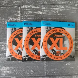 新品　D'Addario ダダリオ エレキギター弦 EXL110(弦)