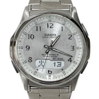 CASIO - ◆◆CASIO カシオ リストウォッチ 　電波ソーラー  腕時計 マルチバンド WVA-M630 ホワイト