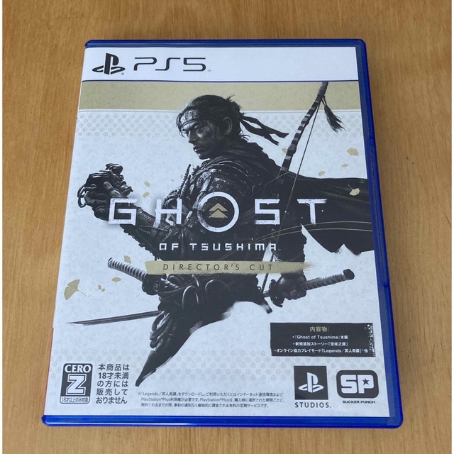 PlayStation(プレイステーション)のGhost of Tsushima Director's Cut PS5 エンタメ/ホビーのゲームソフト/ゲーム機本体(家庭用ゲームソフト)の商品写真