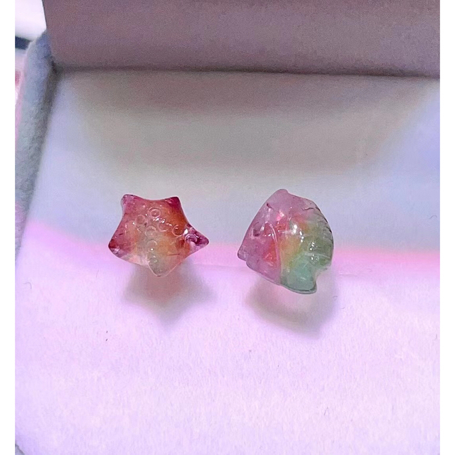 大人の上質 アクセサリー⭐︎【高級】トルマリン ピアス k18 2個 instatel.com.br