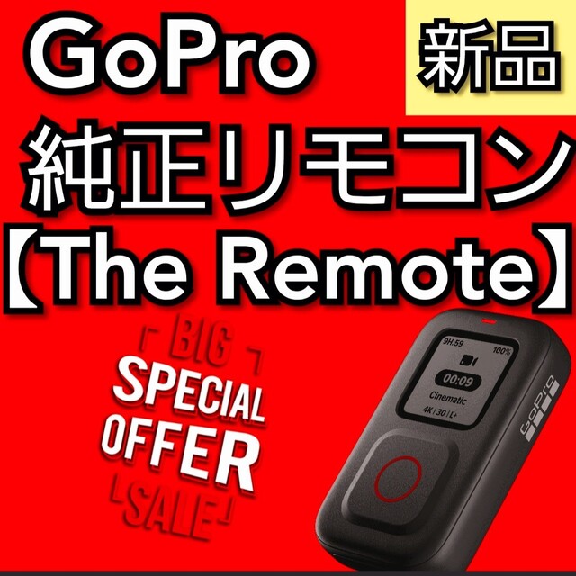 GoPro 純正品のThe Remote（ザ・リモート）