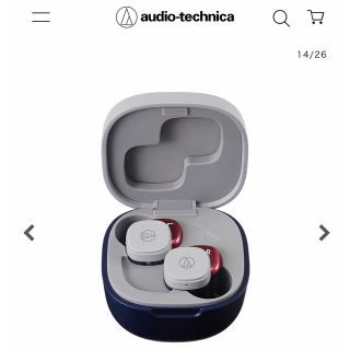 オーディオテクニカ(audio-technica)のオーディオテクニカ ワイヤレスイヤホン(ヘッドフォン/イヤフォン)