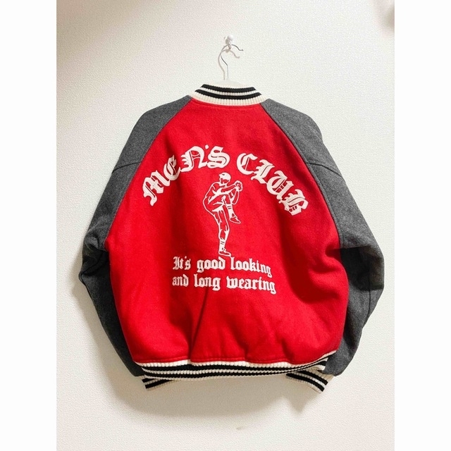 90's vintage baseball men's club スタジャン