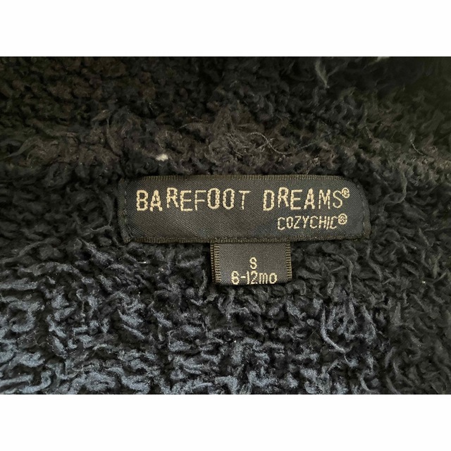 BAREFOOT DREAMS(ベアフットドリームス)の美品　ベアフットドリームス　コート　パーカー ブランケット　barefoot  キッズ/ベビー/マタニティのベビー服(~85cm)(ジャケット/コート)の商品写真