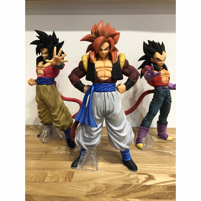 ドラゴンボール　一番くじ　ゴジータ4、悟空4、ベジータ4の3点セット孫悟空