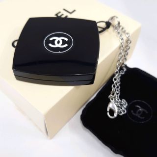 シャネル(CHANEL)のCHANEL シャネル　ミラー　鏡　コンパクト　ストラップ　チャーム　ノベルティ(ミラー)