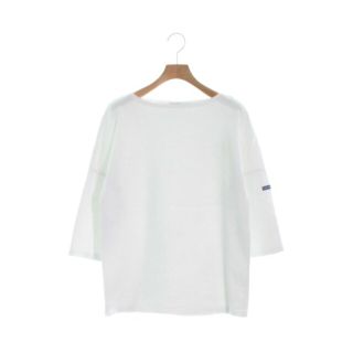 セントジェームス(SAINT JAMES)のSAINT JAMES セントジェームス Tシャツ・カットソー 3(SM位) 白 【古着】【中古】(カットソー(半袖/袖なし))