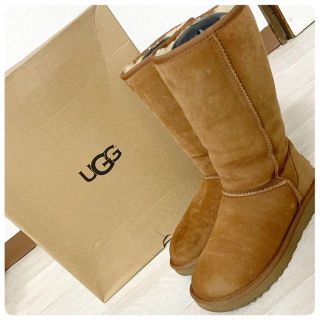 アグ(UGG)のUGG アグ　ムートン　クラシックトール　23.0 23cm チェスナット(ブーツ)