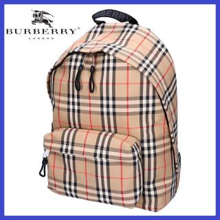 バーバリー(BURBERRY)の極美品 バーバリーBURBERRY ヴィンテージチェック バックパック リュック(バッグパック/リュック)