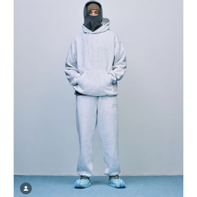 お歳暮 ennoy スタイリスト私物 sweat pants刺繍色グレー L econet.bi