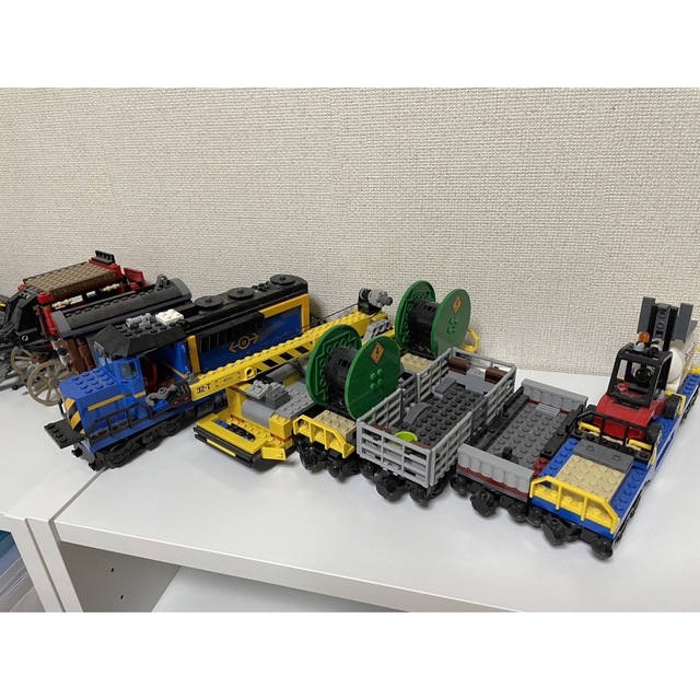 Lego(レゴ)のLEGO レゴブロック 乗り物 線路 セット キッズ/ベビー/マタニティのおもちゃ(知育玩具)の商品写真