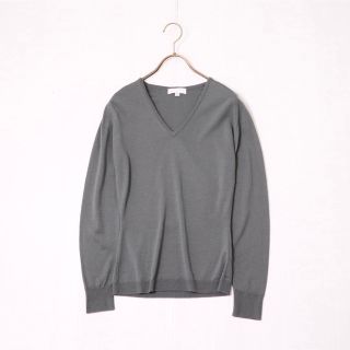 ジョンスメドレー(JOHN SMEDLEY)のJOHN SMEDLEY ウール Ⅴネックニット(ニット/セーター)