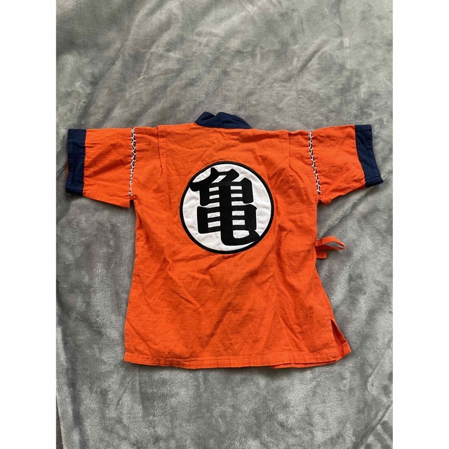 【110】子供用 ドラゴンボール 甚平 キッズ キッズ/ベビー/マタニティのキッズ服男の子用(90cm~)(甚平/浴衣)の商品写真