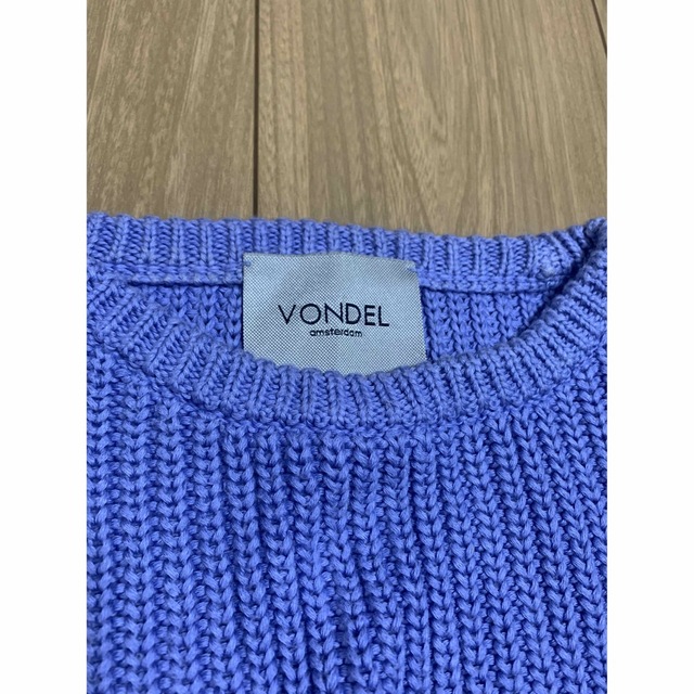 VONDEL(フォンデル)のVONDEL コットンニット レディースのトップス(ニット/セーター)の商品写真