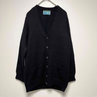 ビショップ(Bshop)のジョンモロイ　カーディガン　ブラック(カーディガン)