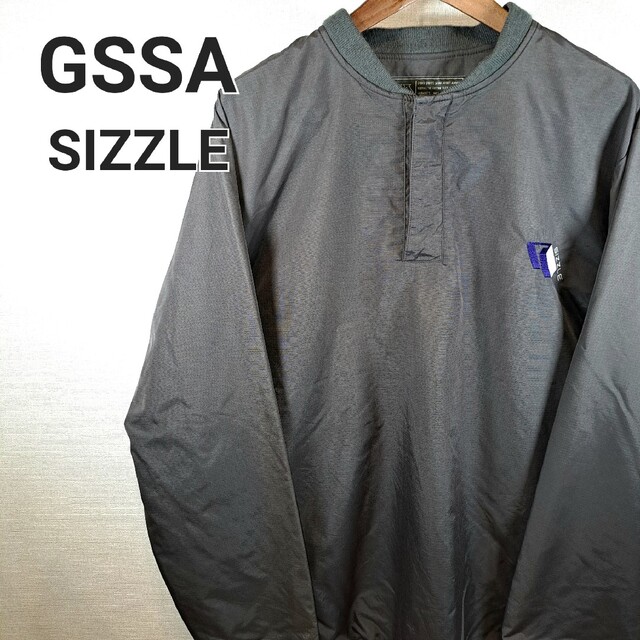 SIZZLE  GAAS、ナイロンプルオーバー、ハーフボタンPatagonia